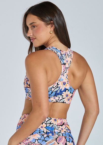 Run Swim Active High Support Crop Coast to Coast