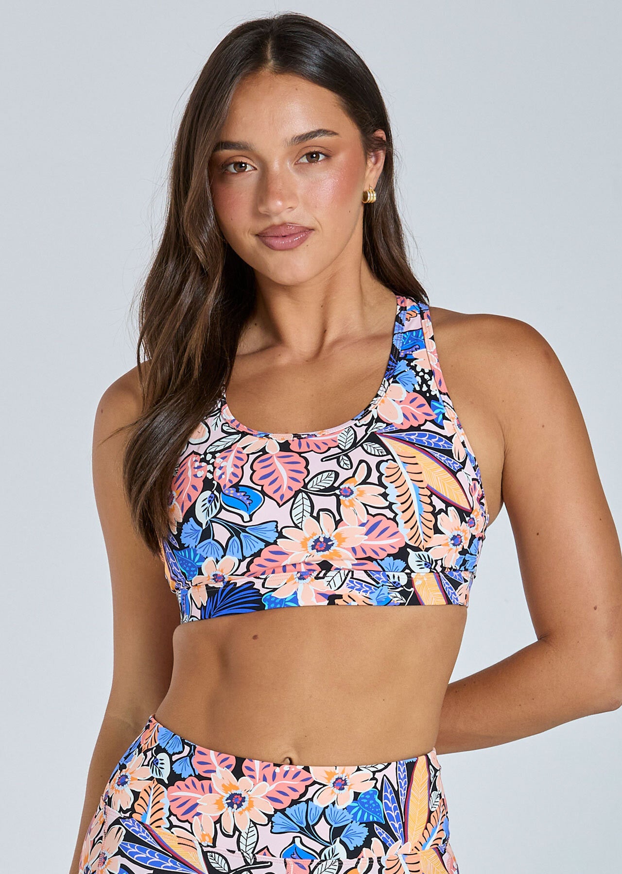 Run Swim Active High Support Crop Coast to Coast