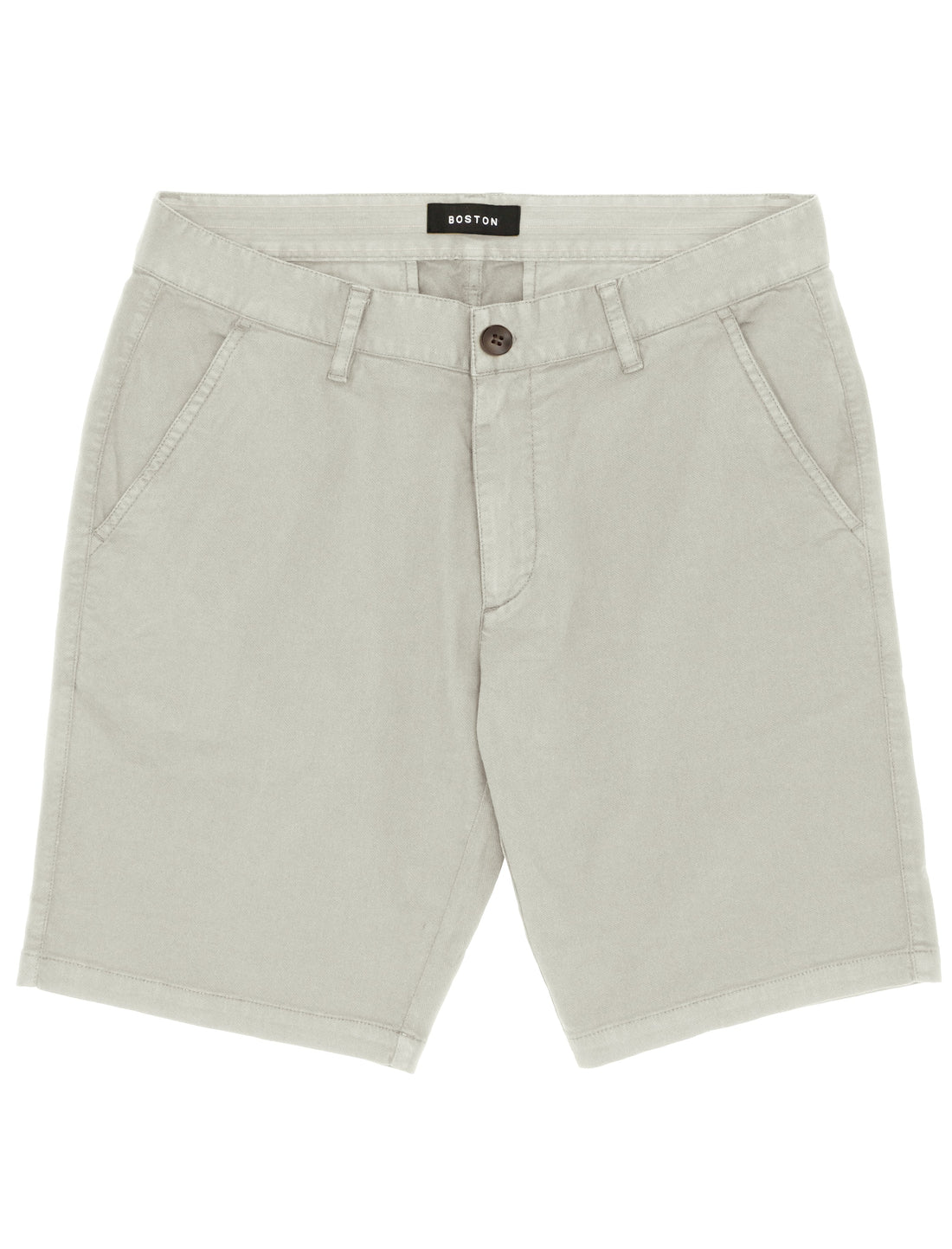 Finley Comfort Stretch Chino Shorts - Stone - Boston