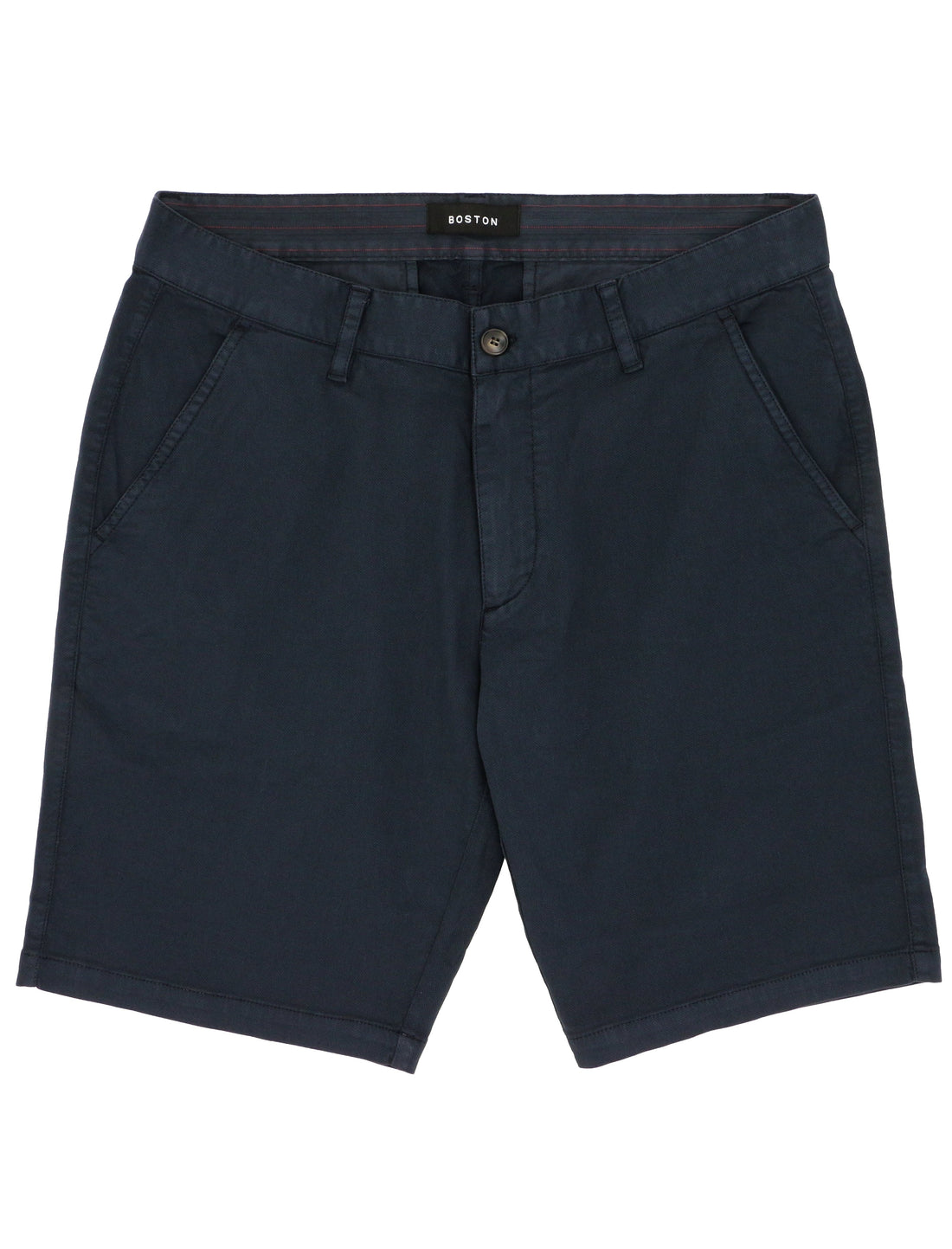 Finley Comfort Stretch Chino Shorts - Navy - Boston