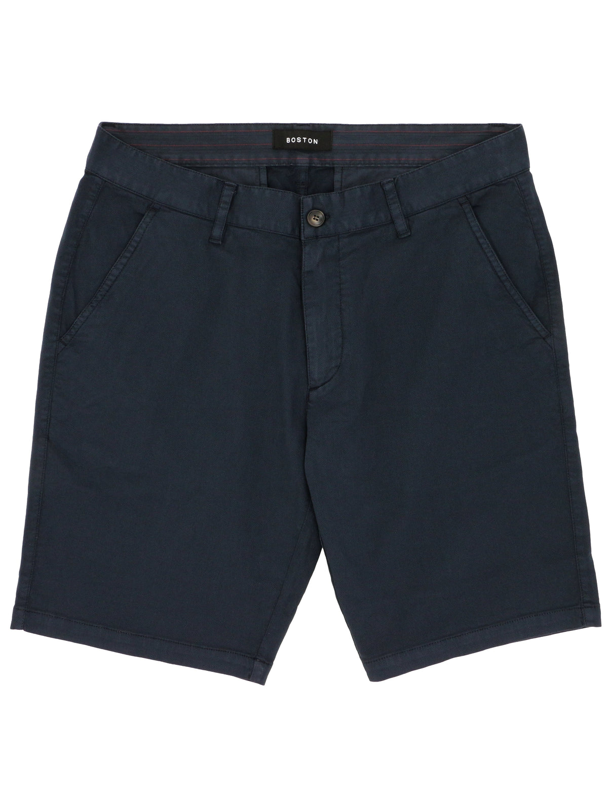 Finley Comfort Stretch Chino Shorts - Navy - Boston