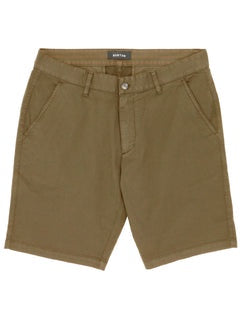 Finley Comfort Stretch Chino Shorts - Coffee - Boston