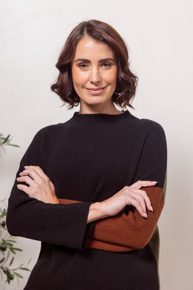 Colour Block Sweater See Saw