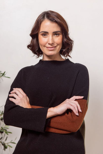 Colour Block Sweater See Saw