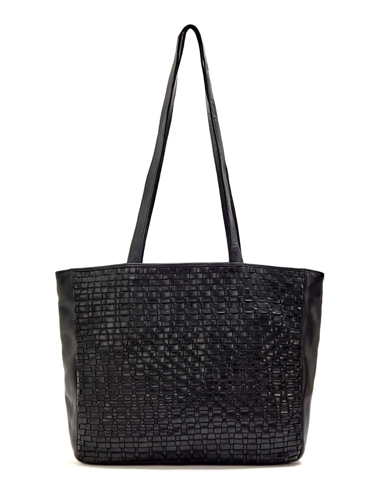 Cooktown Woven Leather Tote Bag