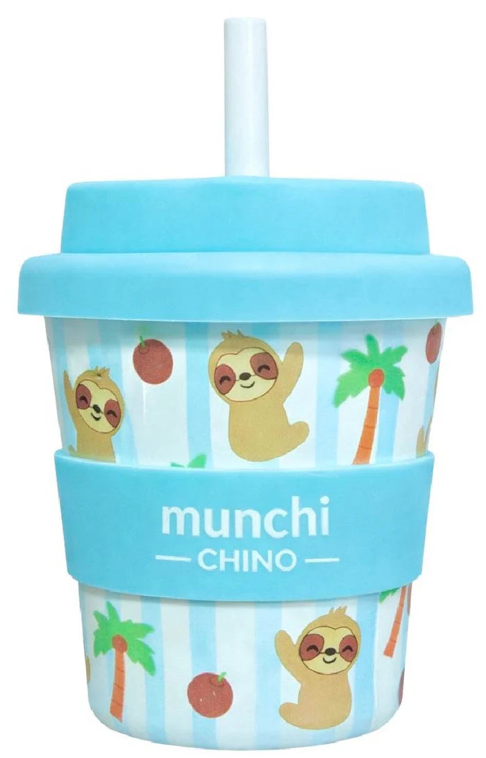 Munchi Babychino Cup w/ Silicone Straw (4oz)