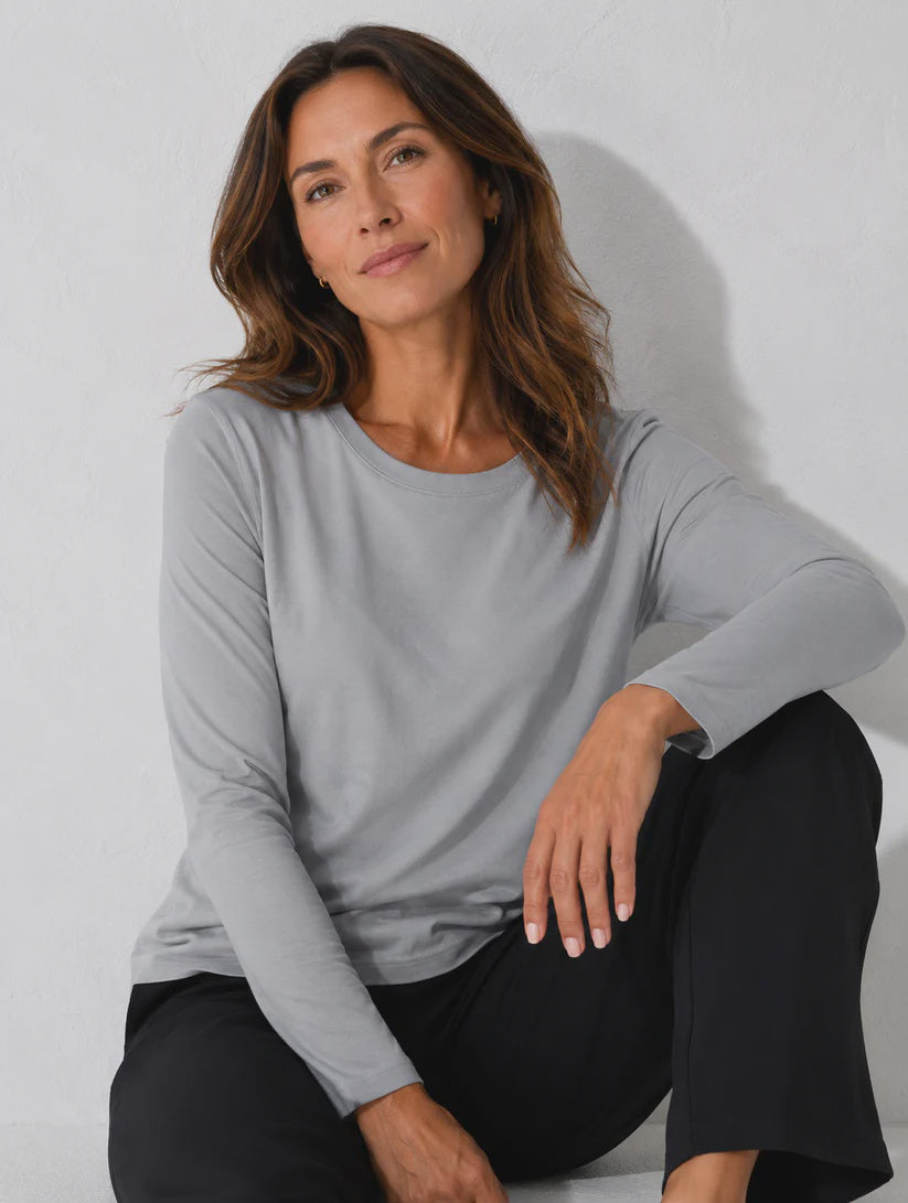 Ladies L/S Plain Tee - Southern Country
