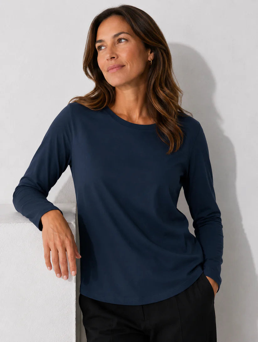Ladies L/S Plain Tee - Southern Country