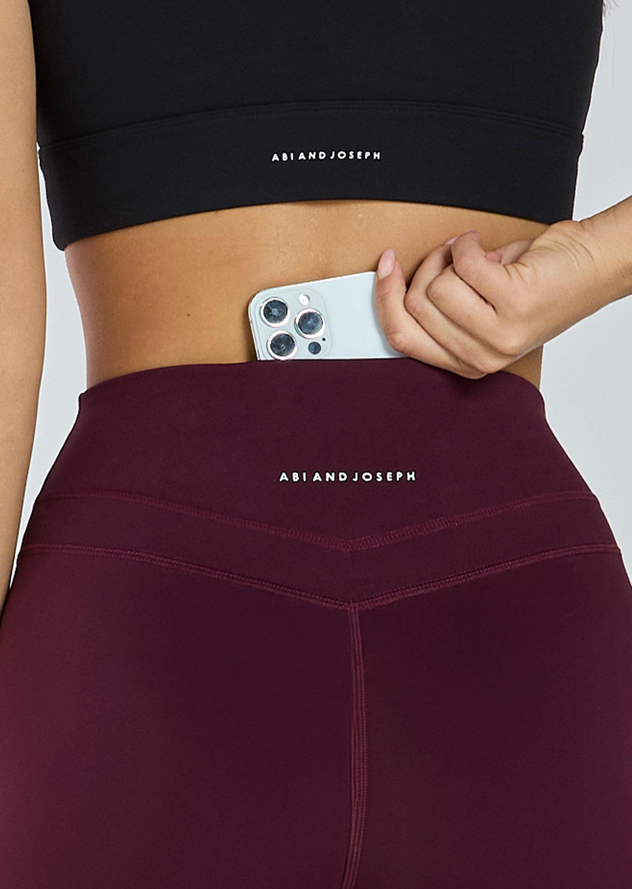 Studio Sessioms Full Length Legging Dark Cherry