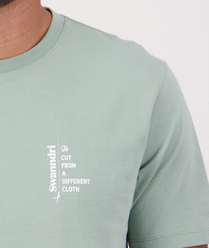 Black Sheep Ms T Shirt Seafoam/Ecru - Swanndri