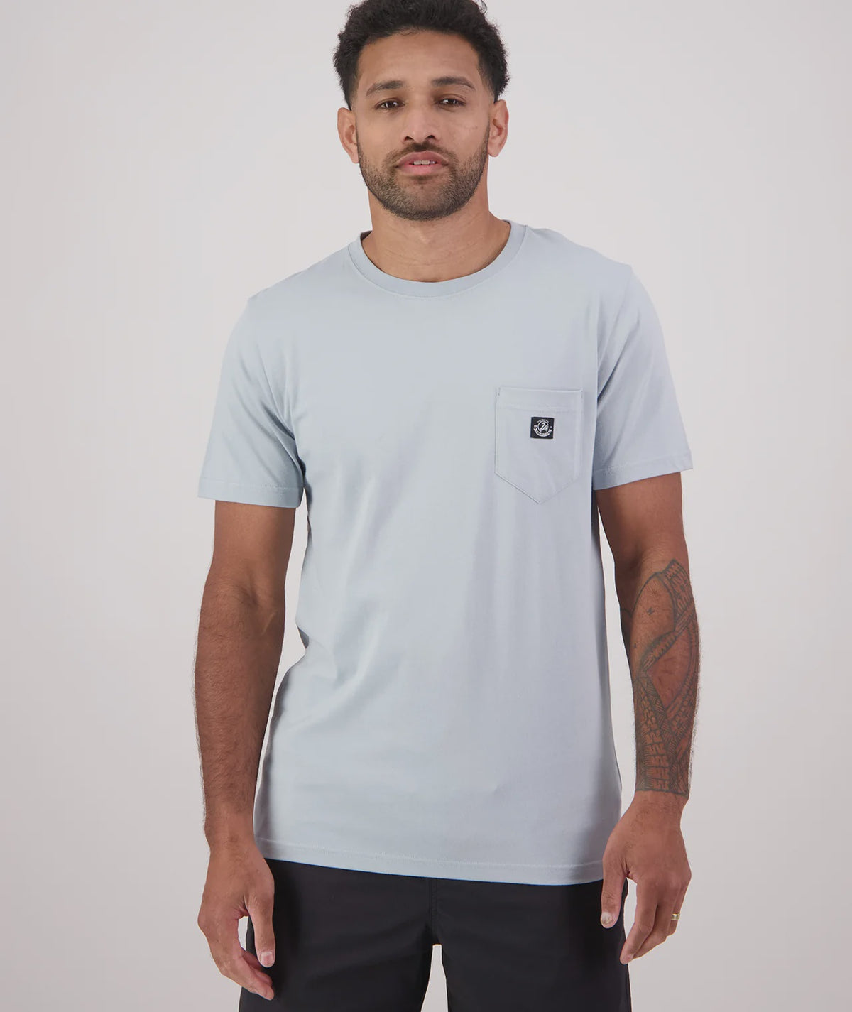 Duval V4 Plain Pocket T-Shirt Iceberg - Swanndri