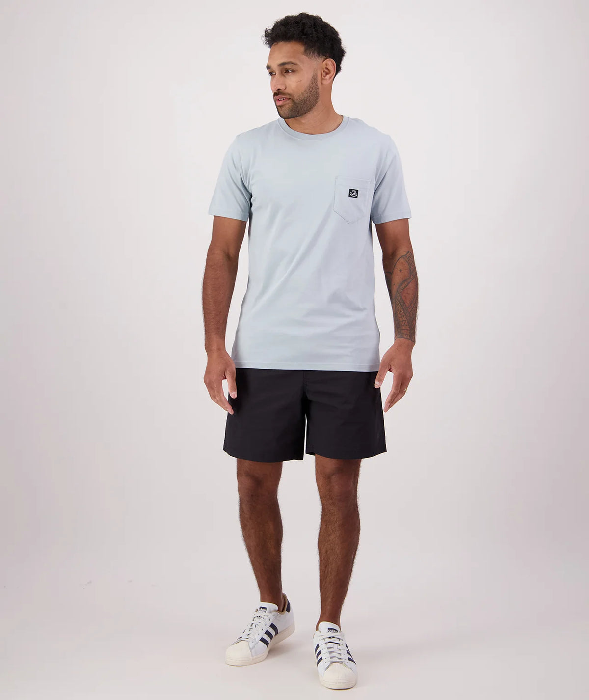 Duval V4 Plain Pocket T-Shirt Iceberg - Swanndri