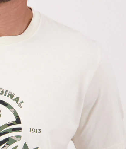 Original V3 T-Shirt Ecru/Camo - Swanndri