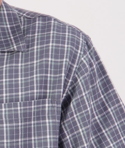 Russell Shirt Shadow/Seafoam Grid - Swanndri
