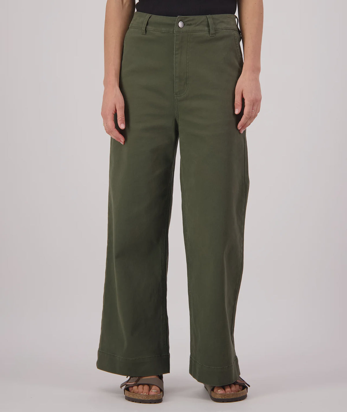 Naval Wide Leg Jean Olive - Swanndri