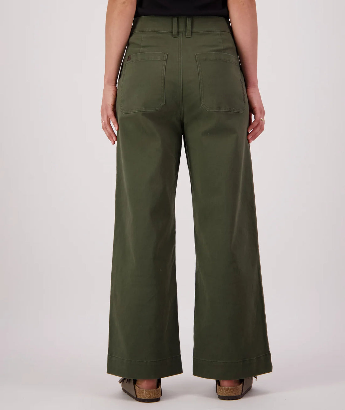 Naval Wide Leg Jean Olive - Swanndri