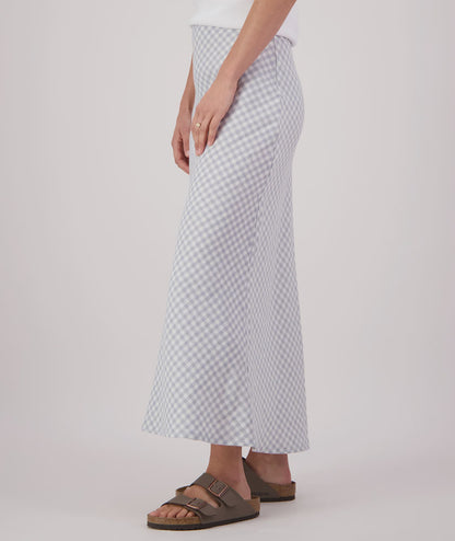Tarras Skirt Iceberg Gingham - Swanndri