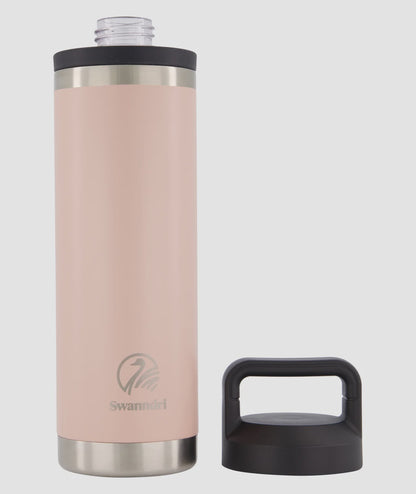 Water Bottle 600ml Pink Salt - Swanndri
