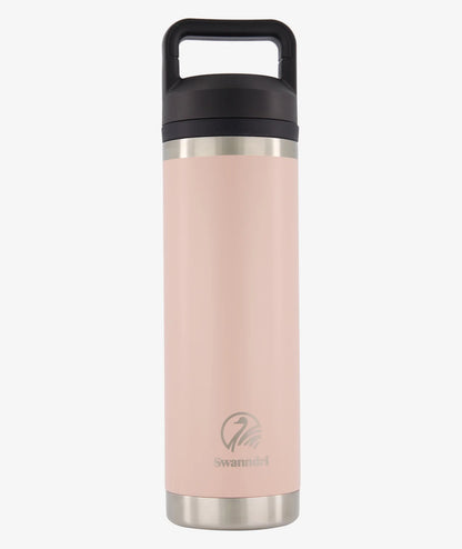 Water Bottle 600ml Pink Salt - Swanndri