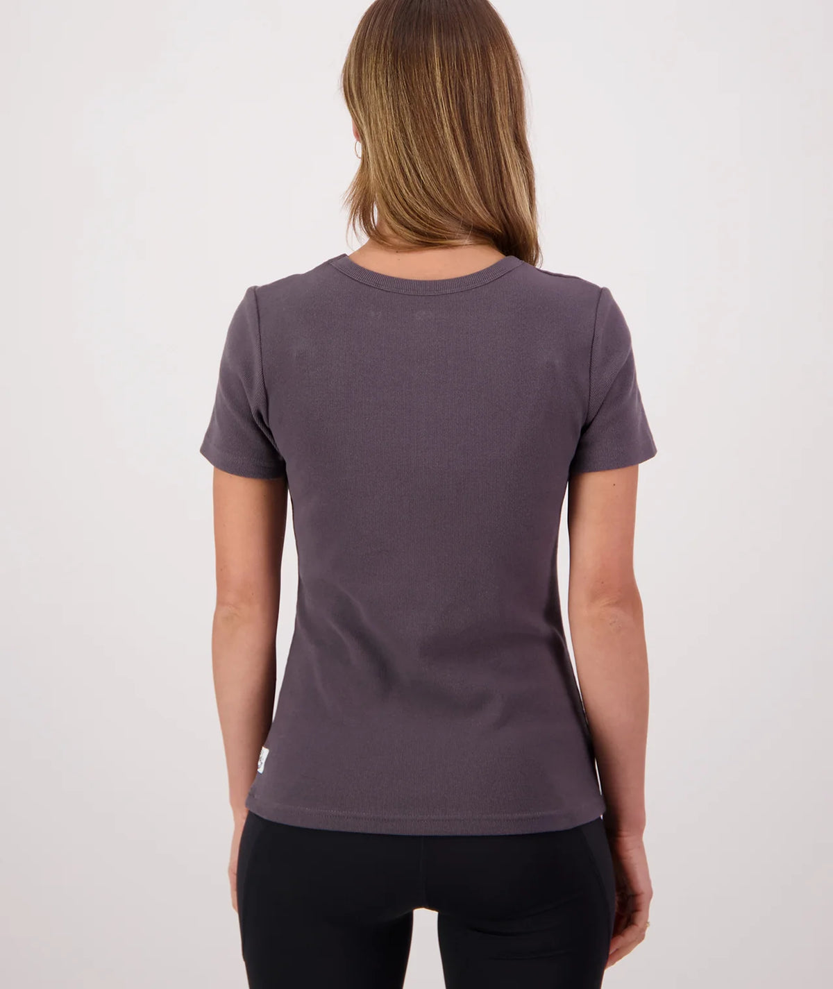 Daisy Ribbed T Shirt Shadow - Swanndri
