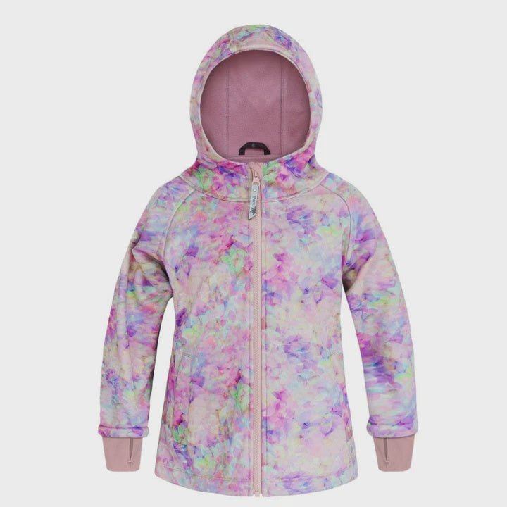All-Weather Hoodie Raincoat Pretty Petals - Therm