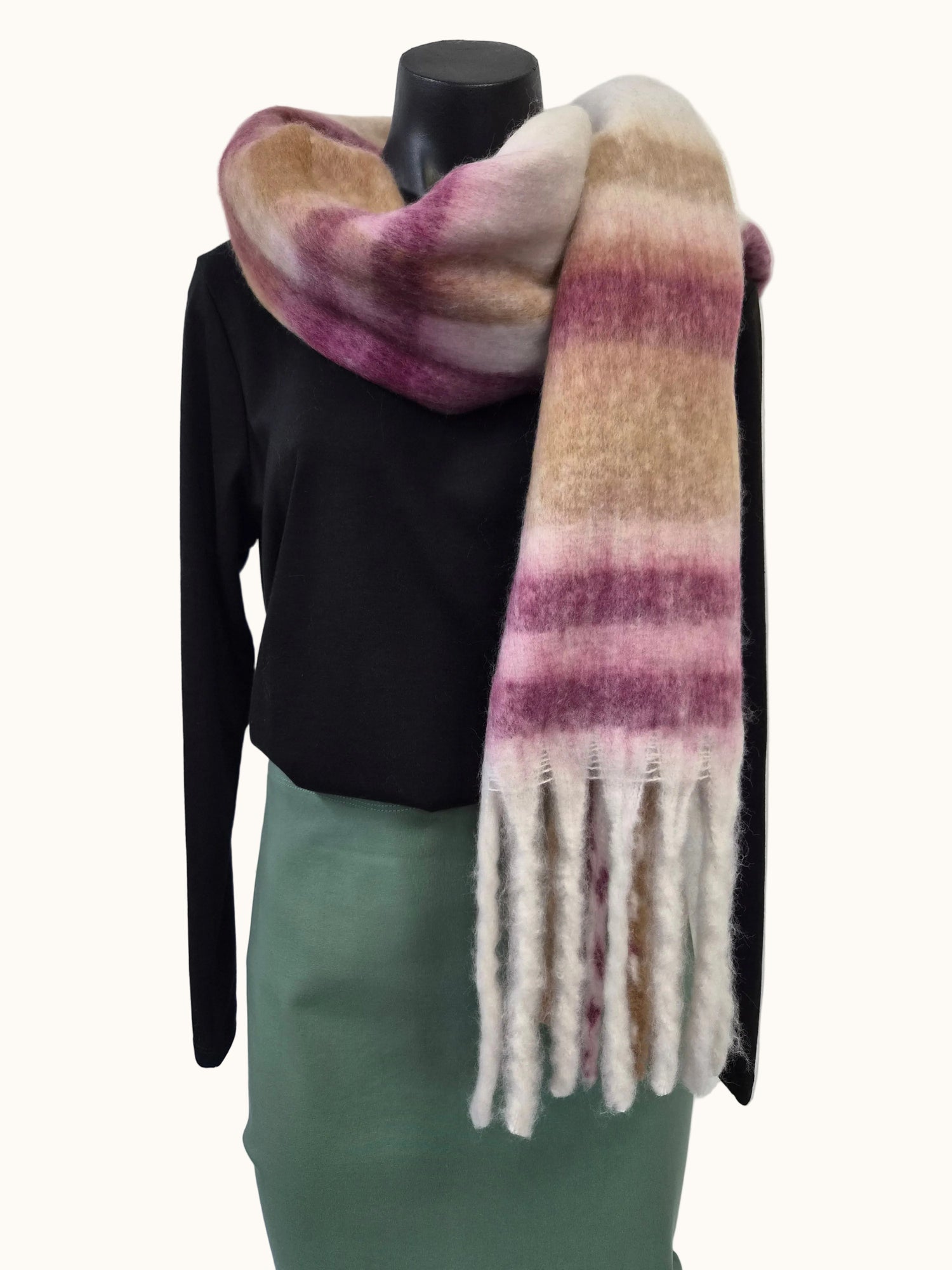 Thick Winter Scarf - Cinnamon Creations