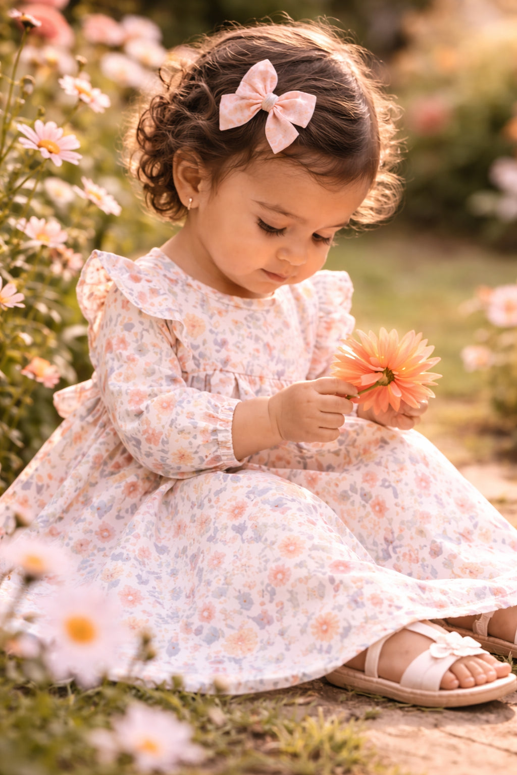 Frill Dress Cottage Garden Tiny Twig