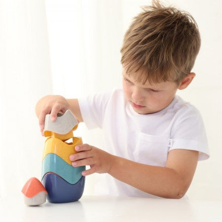 Bio Stacking &amp; Nesting Egg - Tolo Toys