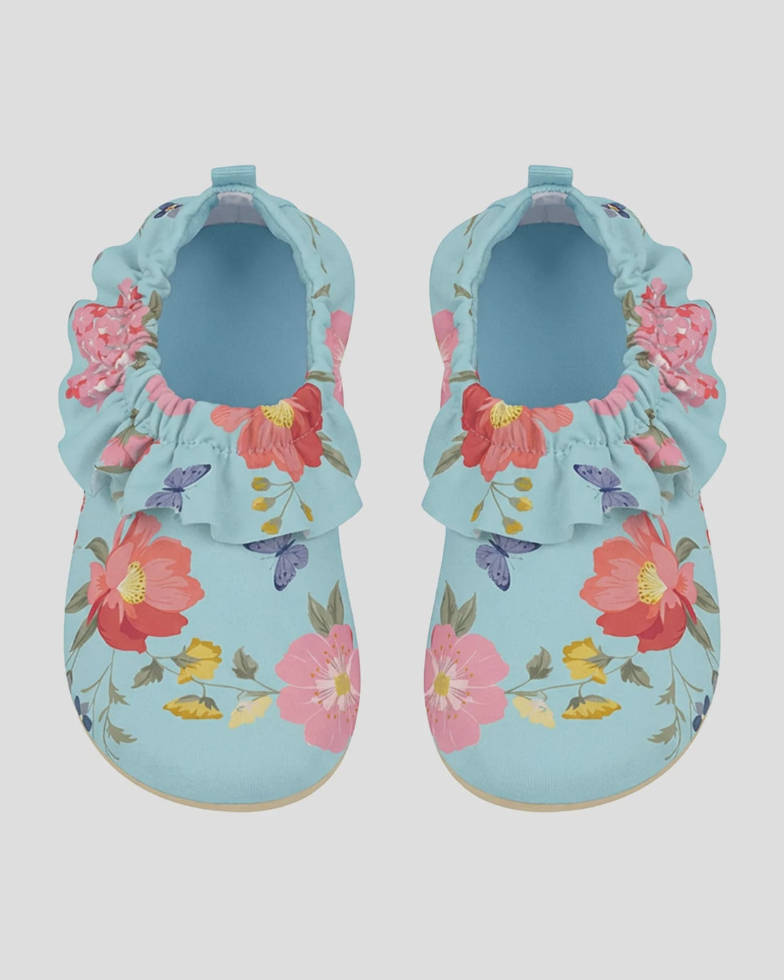Swim Water Shoes - Twinkle Aqua Garden UPF 50+ - Toshi