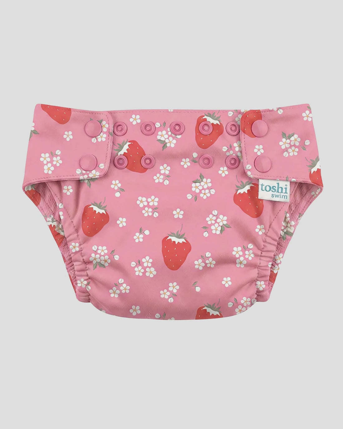 Reusable Swim Nappy Twinkle Strawberry - Toshi