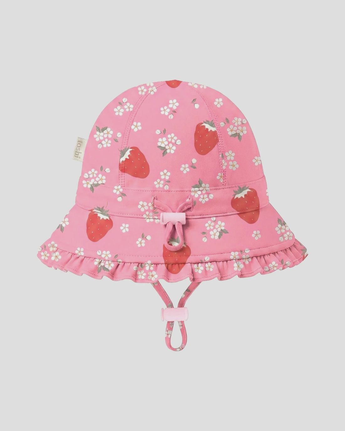 Swim Bell Hat Twinkle Strawberry - Toshi