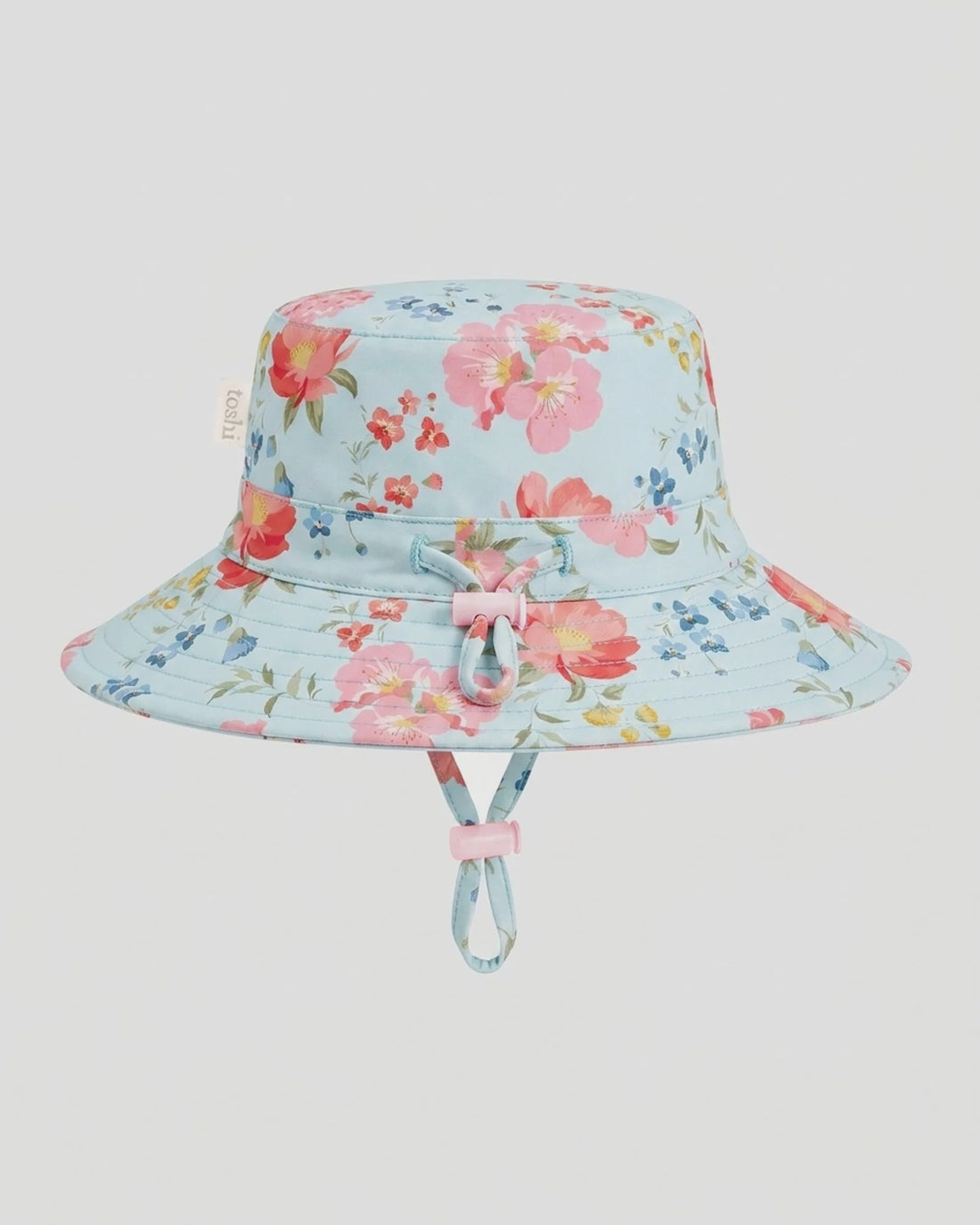 Swim Sunhat Twinkle Aqua Garden - Toshi