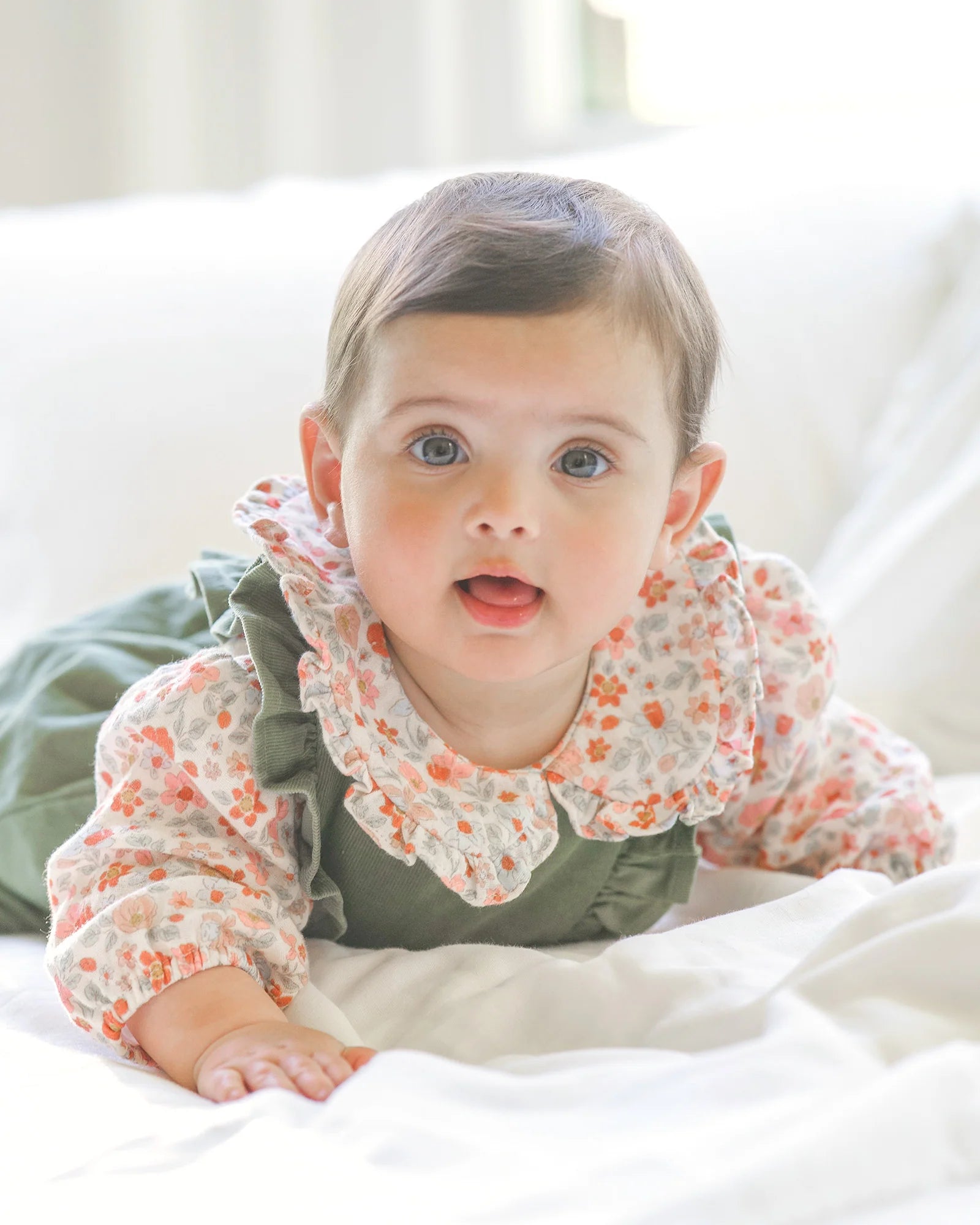 Baby Blouse Peter Pan Rosie Posie Toshi