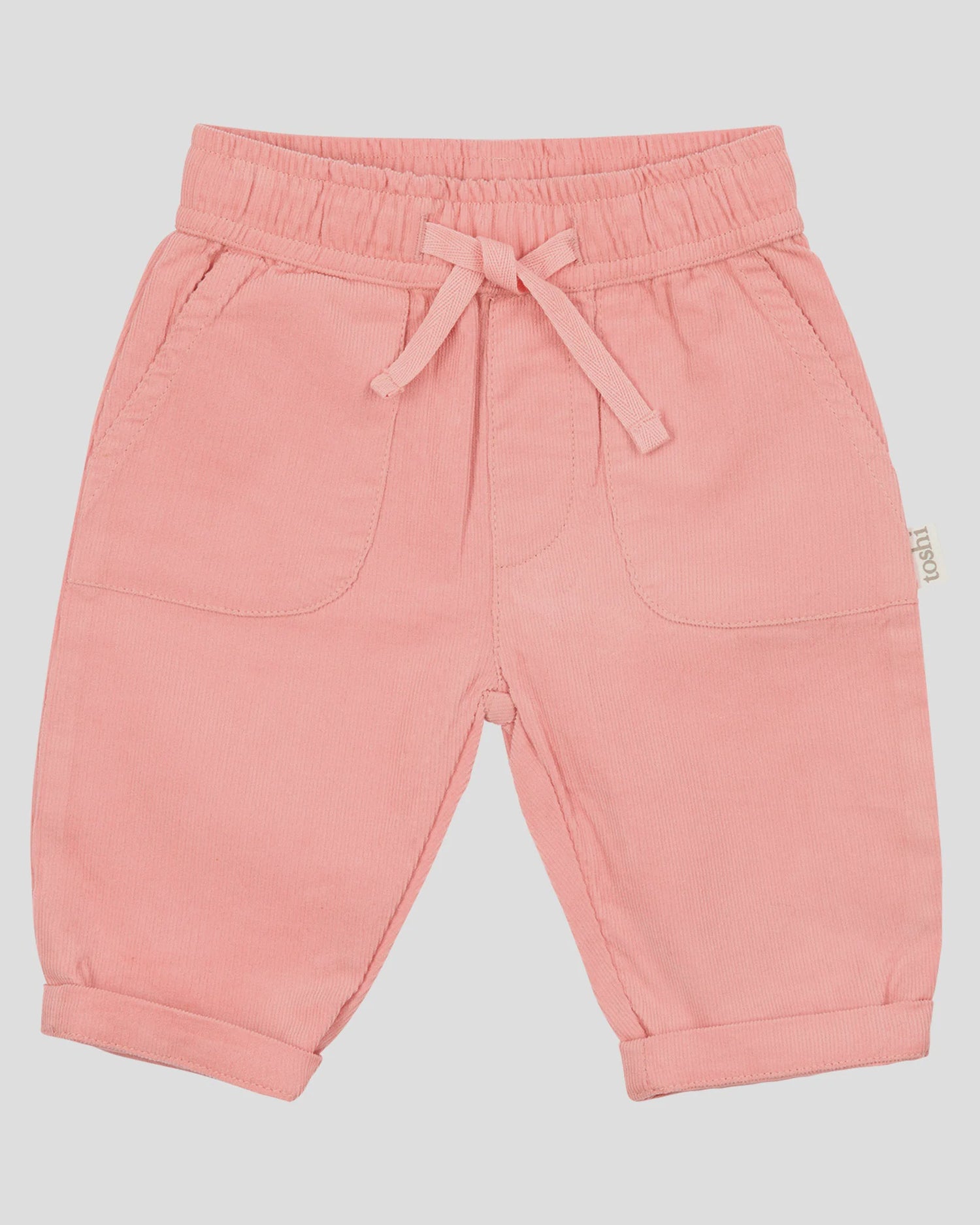 Baby Pants Corduroy Quincy Dusty Rose Toshi