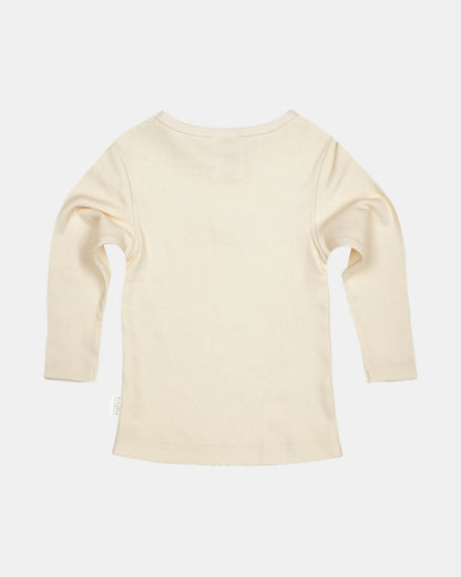 Dreamtime Organic Tee L/S Logo Feather Toshi