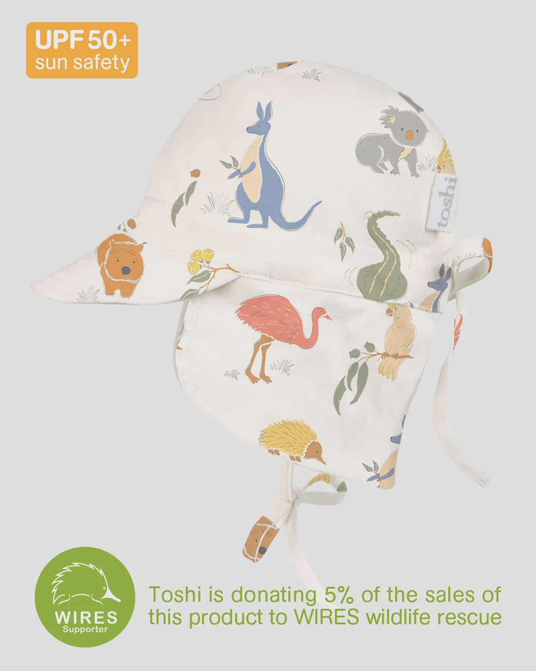 Flap Cap Bambini Outback – Toshi
