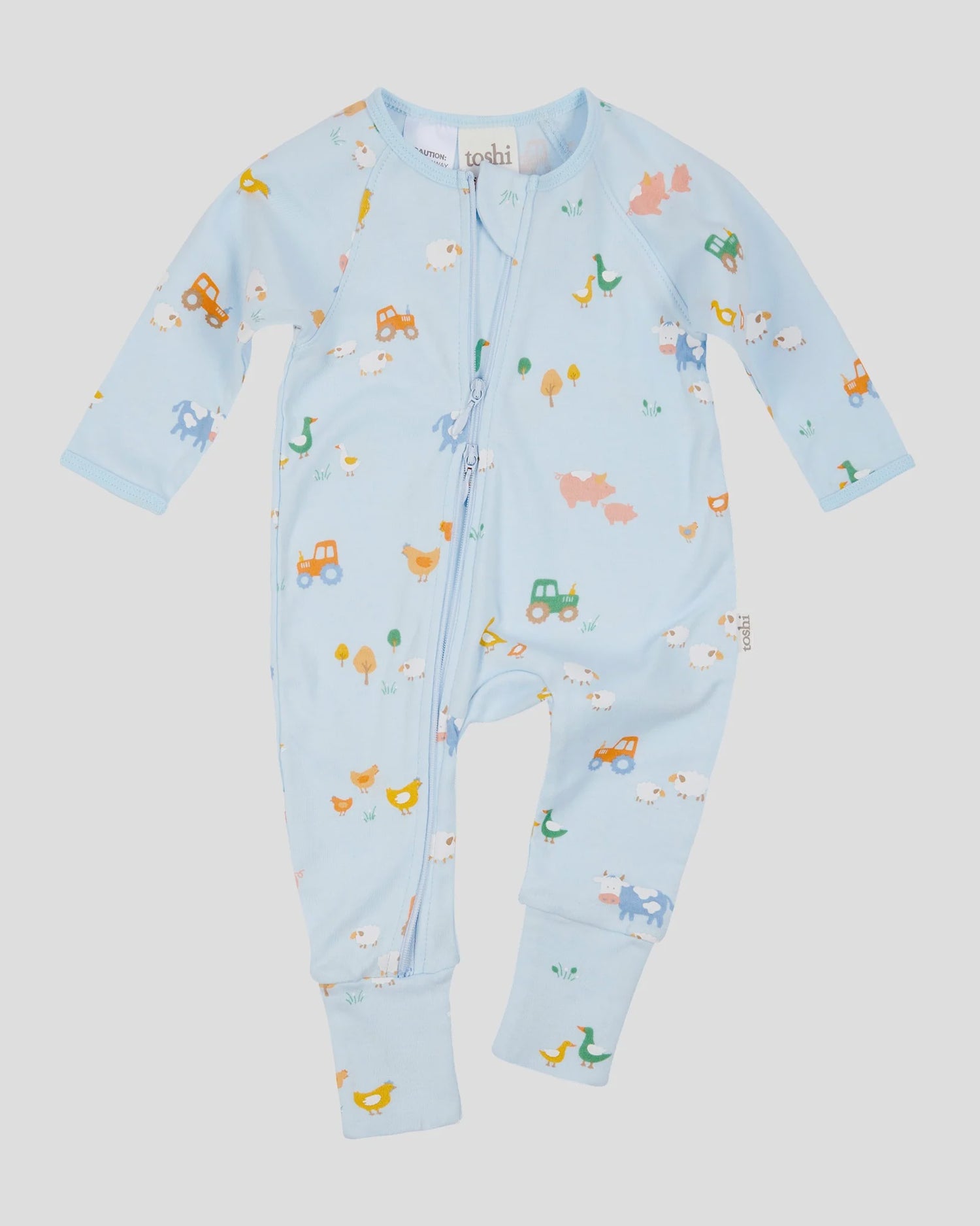 Onesie L/S Harvest Farm Buddies Toshi