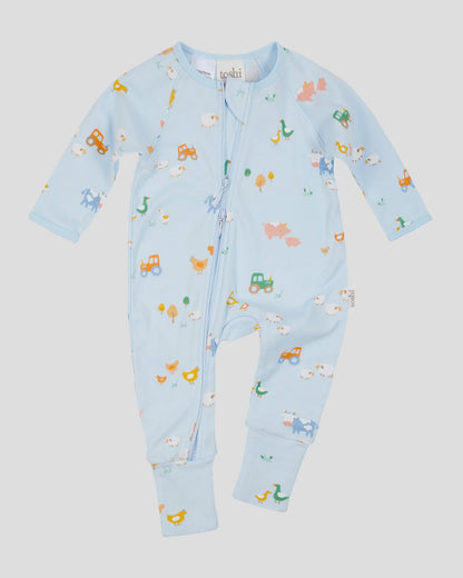 Onesie L/S Harvest Farm Buddies Toshi