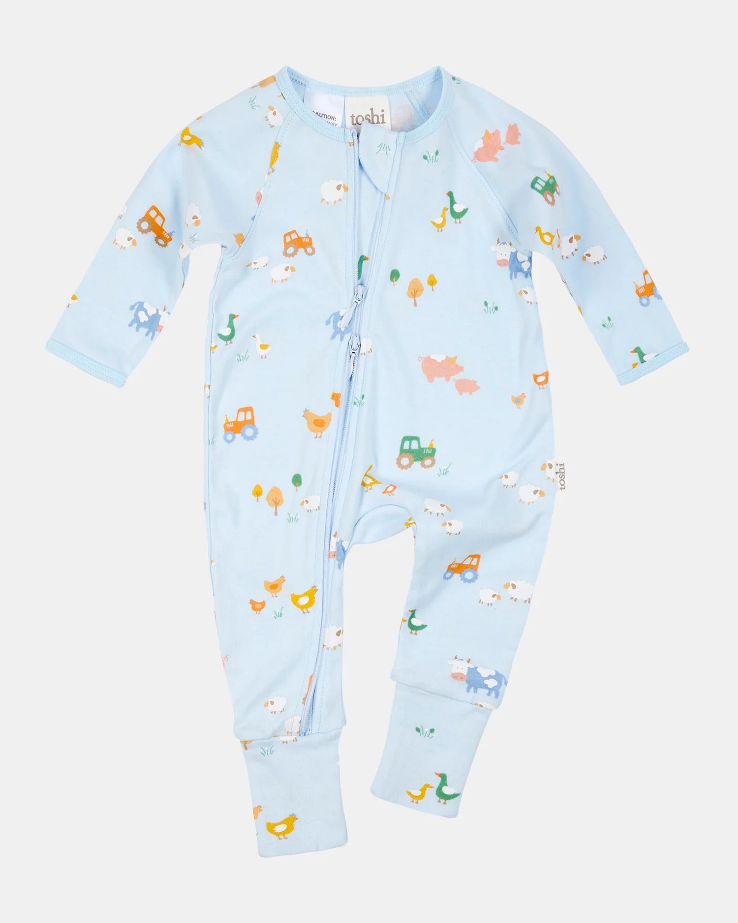 Onesie L/S Harvest Farm Buddies Toshi