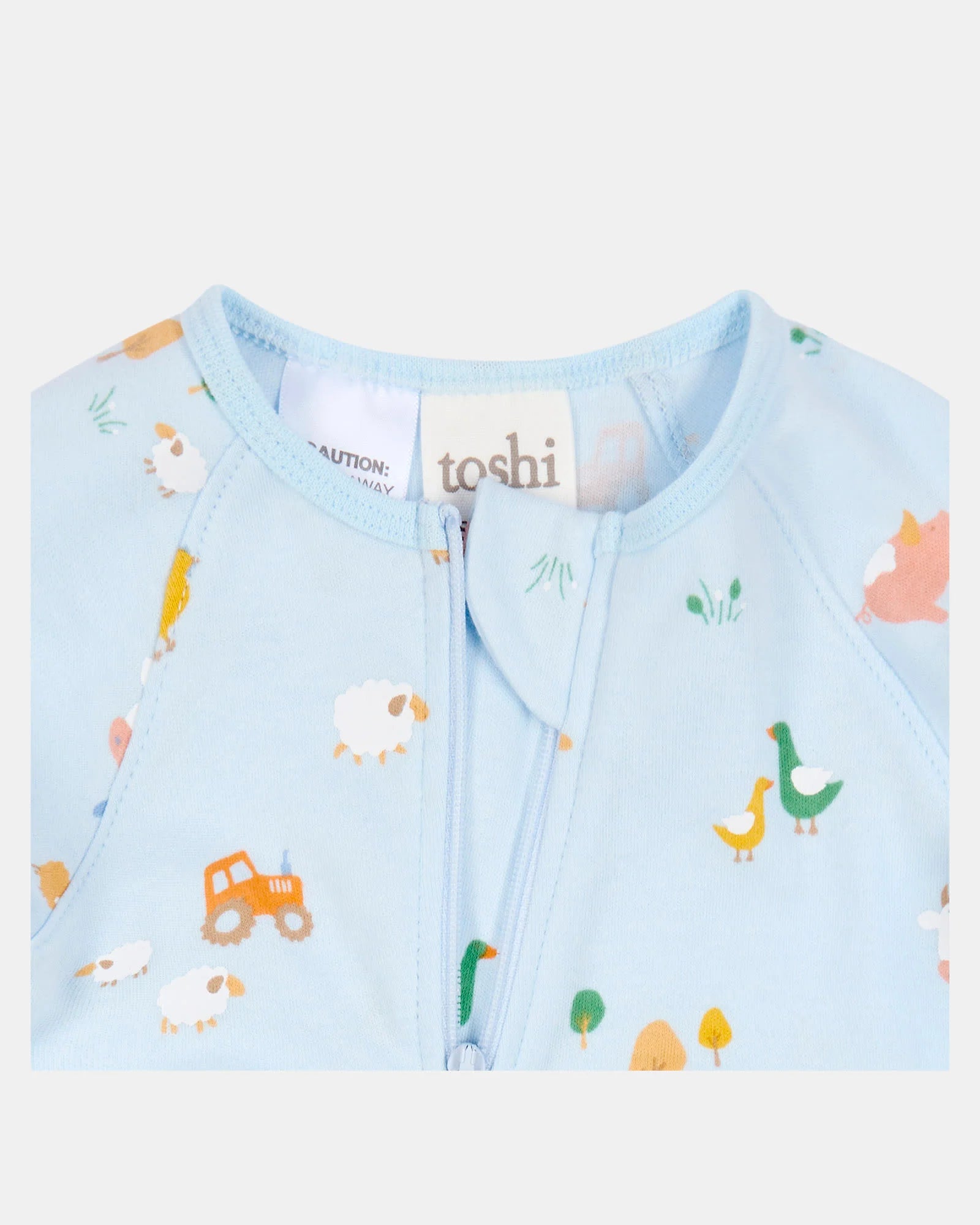 Onesie L/S Harvest Farm Buddies Toshi
