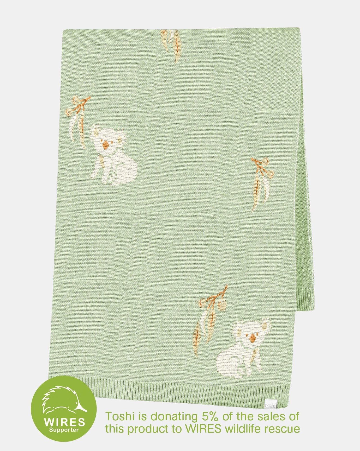 Organic Blanket Storytime Koala Toshi