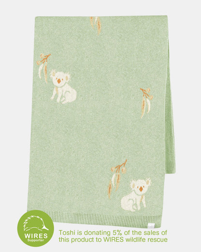 Organic Blanket Storytime Koala Toshi