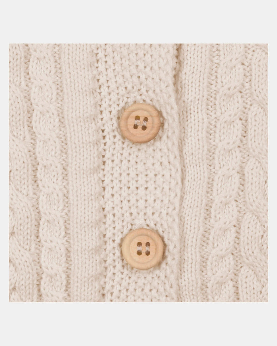 Organic Cardigan Yummy Oatmeal Toshi