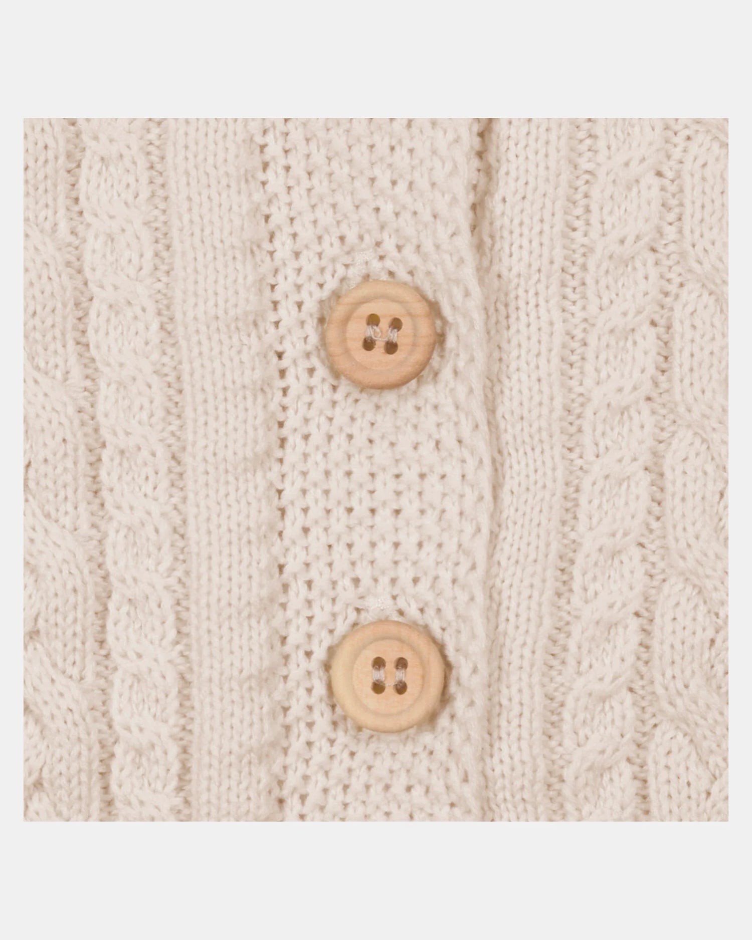 Organic Cardigan Yummy Oatmeal Toshi