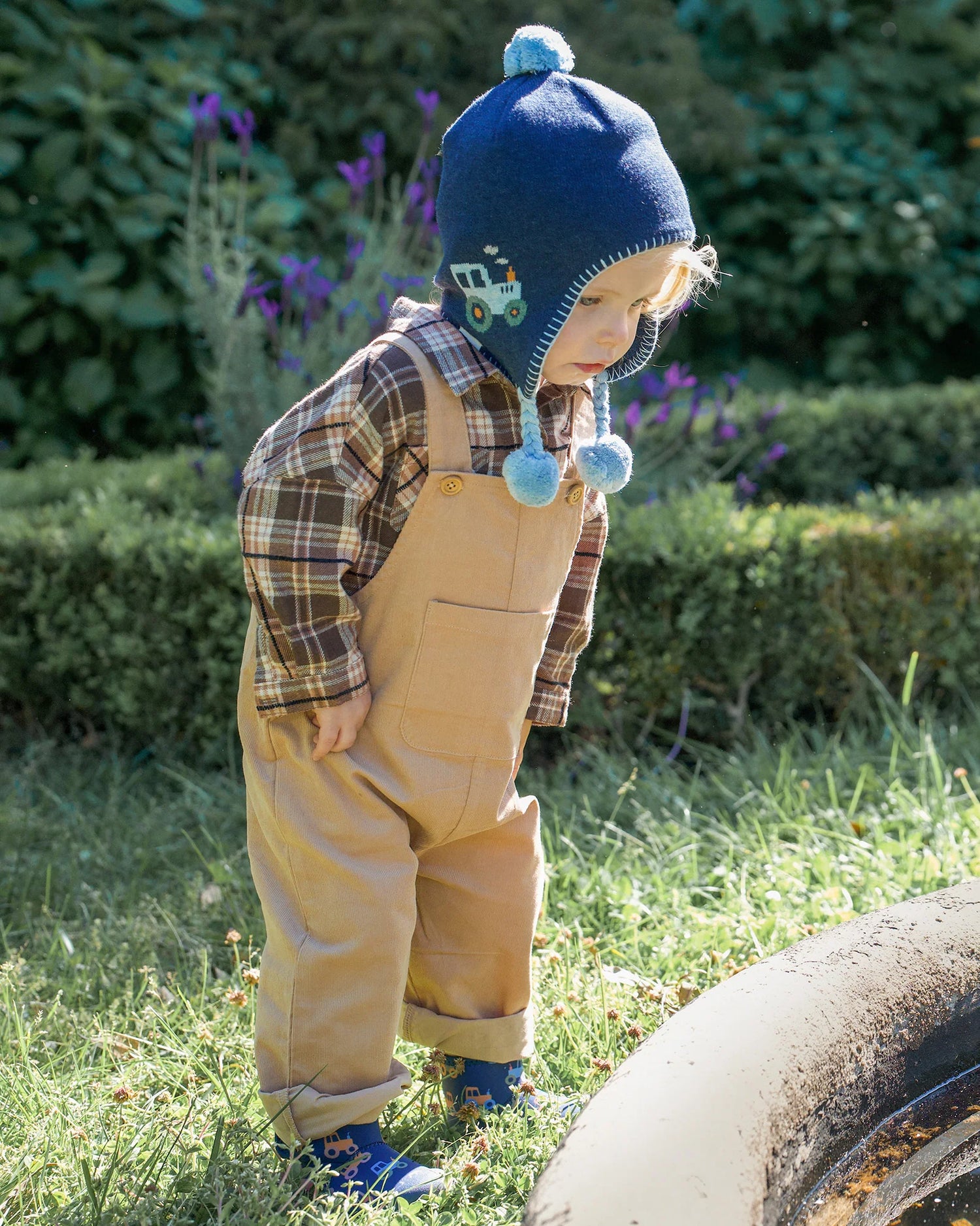 Organic Earmuff Mystical Tiny Tractors Toshi