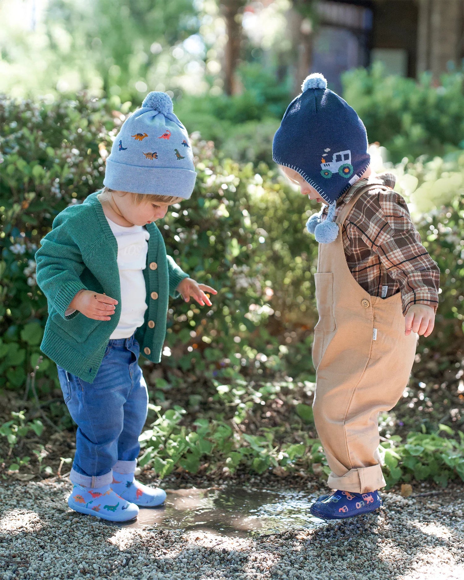 Organic Earmuff Mystical Tiny Tractors Toshi