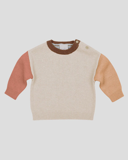 Organic Pullover Bobby Oatmeal Toshi