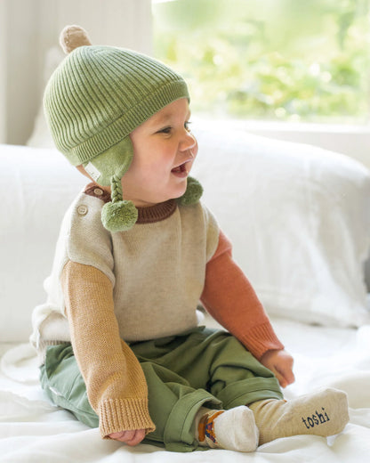 Organic Pullover Bobby Oatmeal Toshi