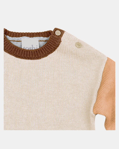 Organic Pullover Bobby Oatmeal Toshi