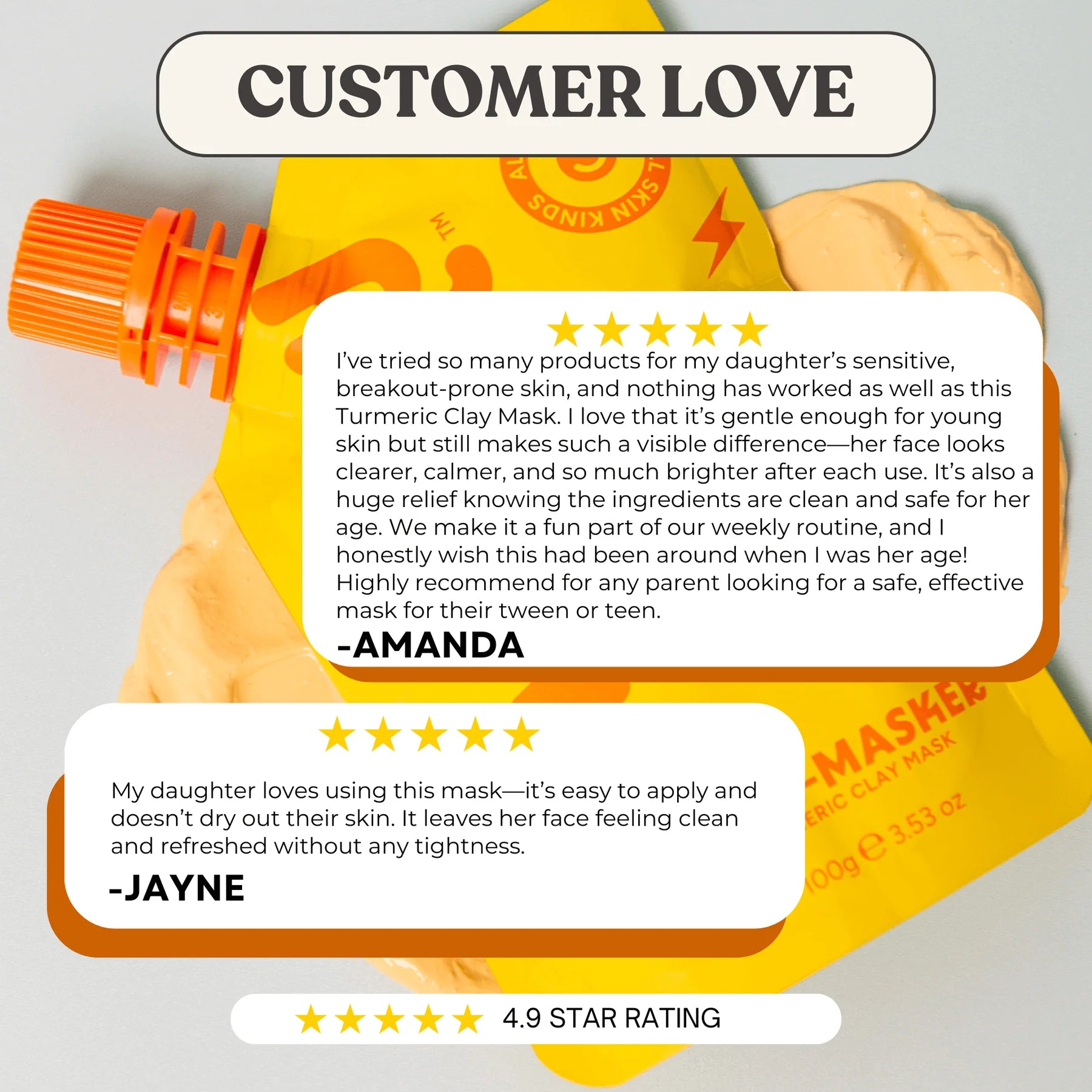 Multi-Masker Turmeric Clay Mask Tweeny Skin